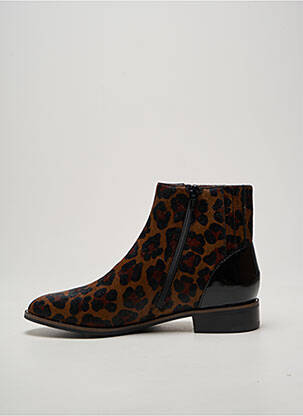 Bottines/boots talon bas talon plat jusqu'à 3cm marron MAM'ZELLE femme