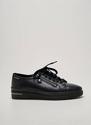Baskets fermeture zip et lacets talon plat jusqu'à 3cm noir MEPHISTO femme