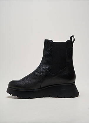 Bottines/boots matière lisse talon de 4 à 6cm noir WONDERS femme