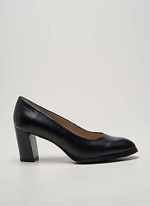 Escarpins tissage satiné talon de 7 à 9cm noir WONDERS femme