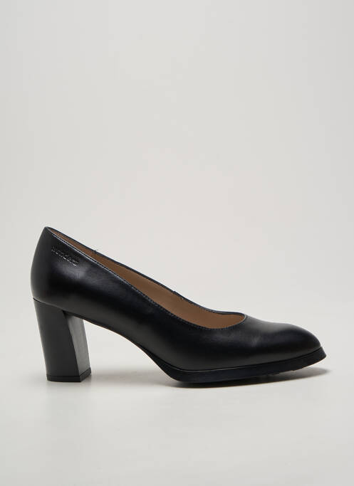 Escarpins tissage satiné talon de 7 à 9cm noir WONDERS femme