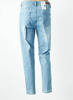 Jeans coupe slim stretch taille normale bleu LCDN femme