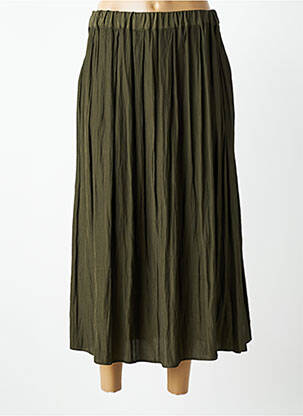 Jupe longue coupe droite vert GERARD DAREL femme