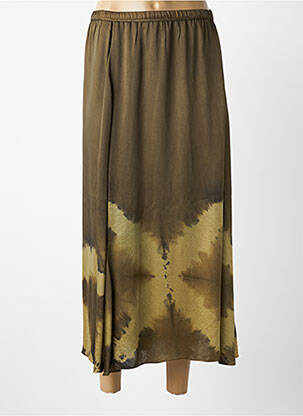Jupe longue imprimé fantaisie vert GERARD DAREL femme
