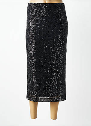 Jupe longue fermeture zippée au dos noir IMPERIAL femme
