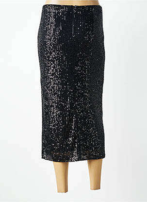 Jupe longue fermeture zippée au dos noir IMPERIAL femme