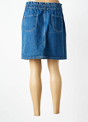 Jupe courte poches bleu LCDN femme