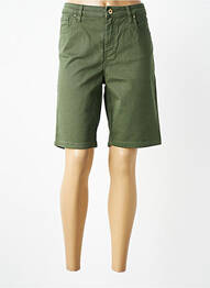 Bermuda taille normale taille normale vert LCDN femme