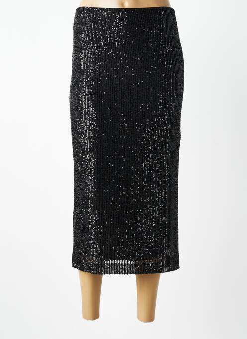 Jupe longue fermeture zippée au dos noir IMPERIAL femme