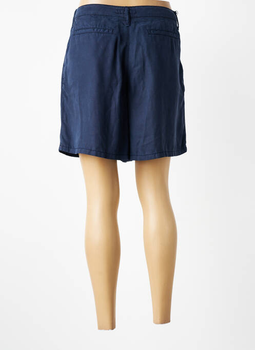 Short fermeture zippée sous rabat boutonné taille normale bleu LCDN femme