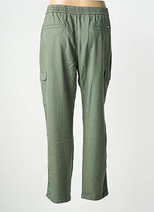 Pantalon cargo slim taille normale vert LCDN femme