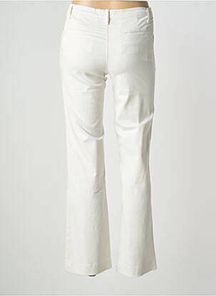 Pantalon chino tissage popeline taille normale gris LCDN femme