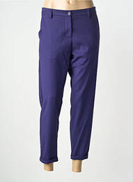 Pantalon chino taille normale taille normale violet IMPERIAL femme