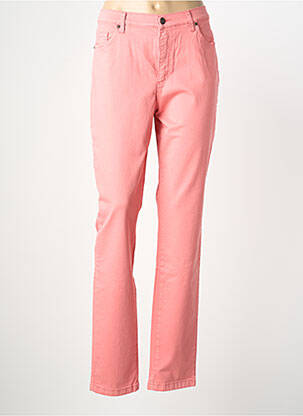 Jeans coupe slim taille normale taille normale rose LCDN femme