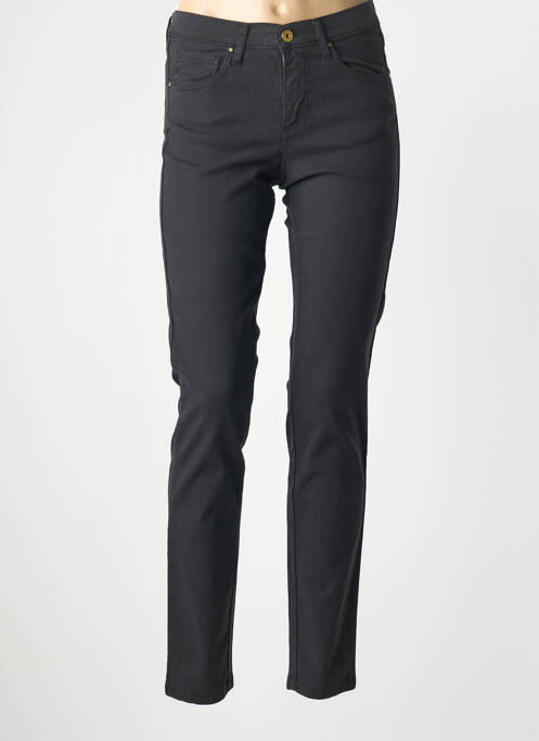 Jeans coupe slim stretch taille normale noir LCDN femme