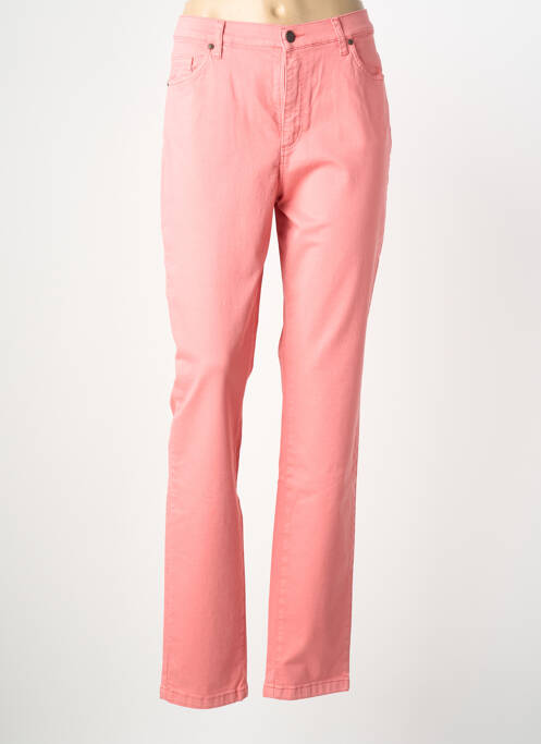 Jeans coupe slim taille normale taille normale rose LCDN femme