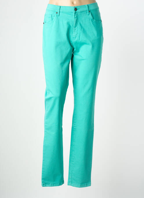 Jeans coupe slim taille normale taille normale vert LCDN femme