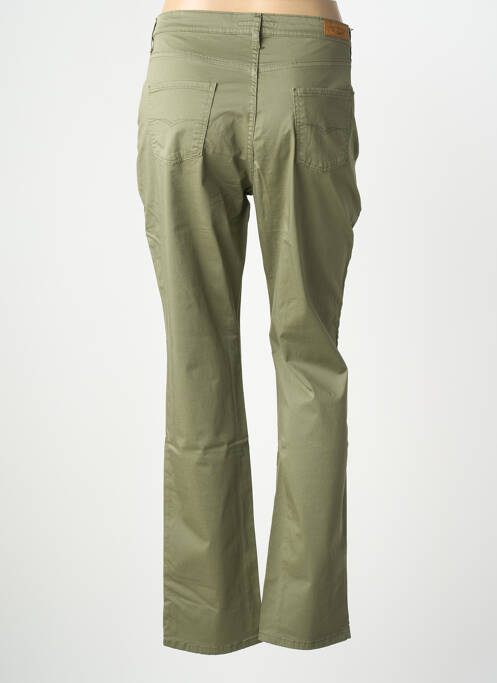 Jeans coupe slim stretch taille normale vert LCDN femme
