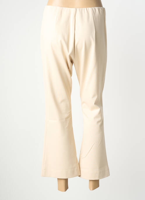 Pantalon 7/8 taille haute taille haute beige IMPERIAL femme