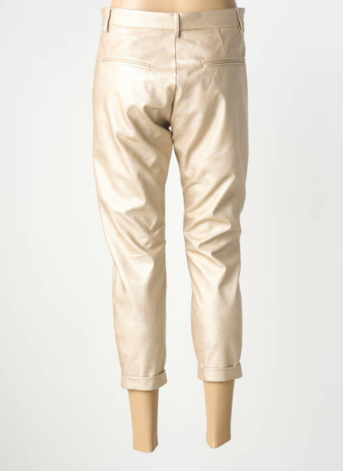 Pantalon 7/8 stretch taille normale beige IMPERIAL femme