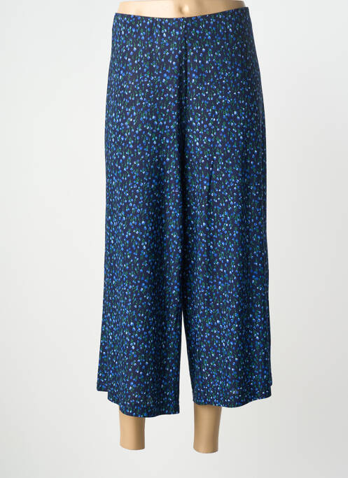 Pantalon 7/8 taille élastique taille normale bleu LCDN femme