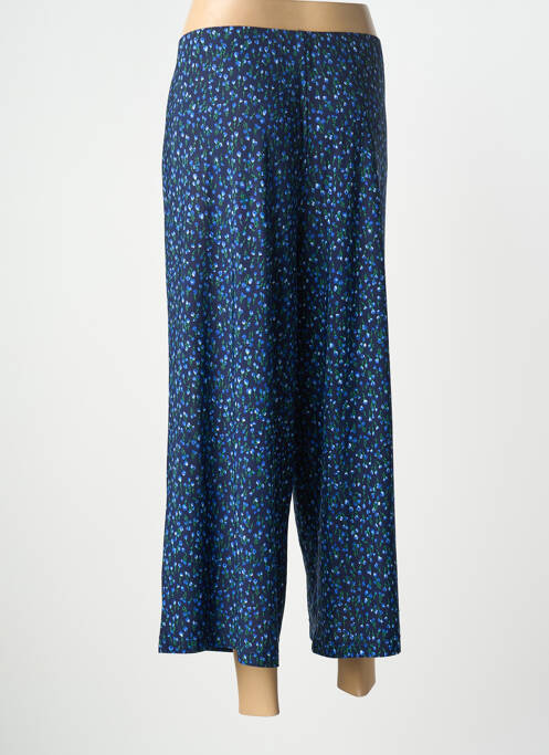 Pantalon 7/8 taille élastique taille normale bleu LCDN femme