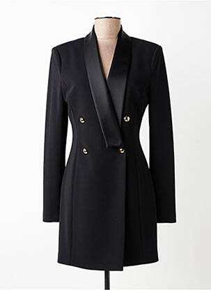 Robe courte manches longues manches longues noir IMPERIAL femme