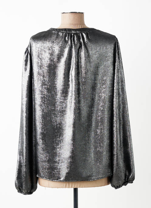 Blouse manches longues manches longues argent IMPERIAL femme