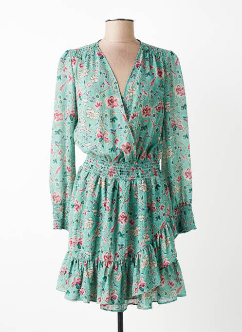 Robe courte manches longues manches longues vert GERARD DAREL femme