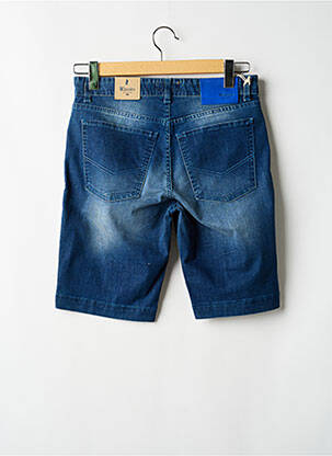 Short fermeture zippée sous rabat boutonné taille normale bleu MCLASSICS homme