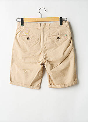 Bermuda tissage popeline taille normale beige CAMBRIDGE homme