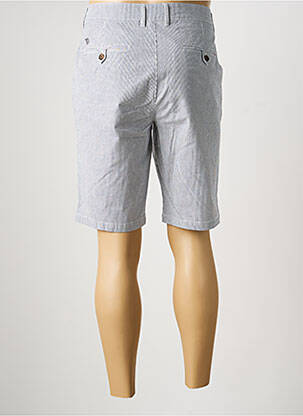 Bermuda tissage popeline taille normale blanc CAMBRIDGE homme