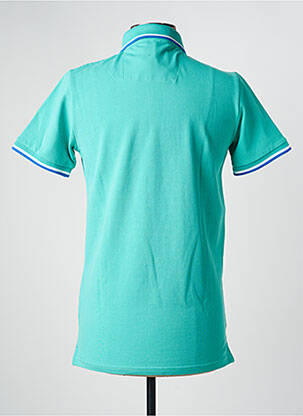 Polo stretch manches courtes vert CAMBRIDGE homme