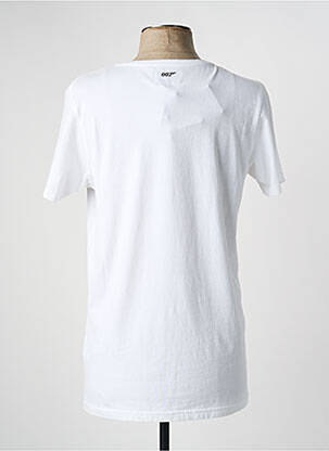 T-shirt stretch manches courtes blanc HERO SEVEN homme