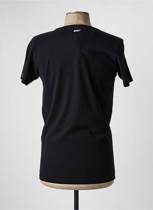 T-shirt stretch manches courtes noir HERO SEVEN homme