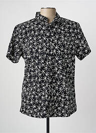 Chemise manches courtes imprimé fantaisie noir LE TEMPS DES CERISES garcon