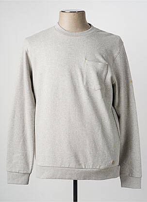 Sweat-shirt manches longues manches longues gris BILLYBELT homme