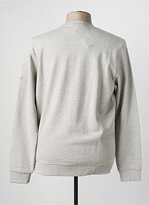 Sweat-shirt stretch manches longues gris BILLYBELT homme