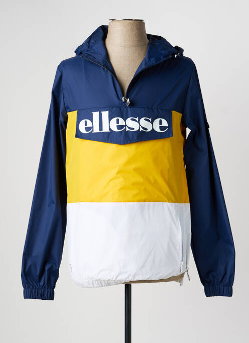Coupe-vent poches a capuche bleu ELLESSE homme
