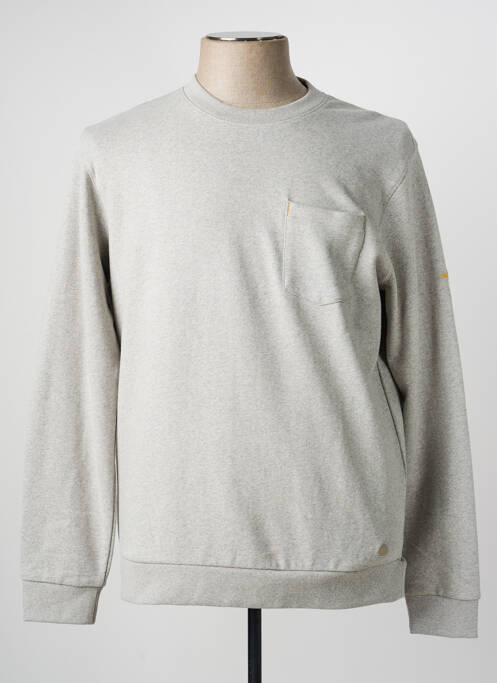 Sweat-shirt manches longues manches longues gris BILLYBELT homme