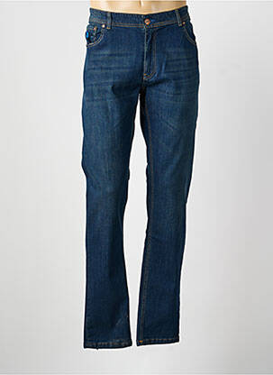 Jeans coupe droite tissage brut taille normale bleu MCLASSICS homme
