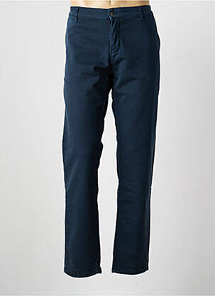 Pantalon chino stretch taille normale bleu LE TEMPS DES CERISES homme