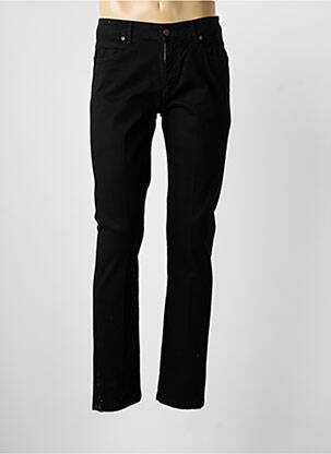 Jeans coupe slim tissage brut taille normale noir MCLASSICS homme