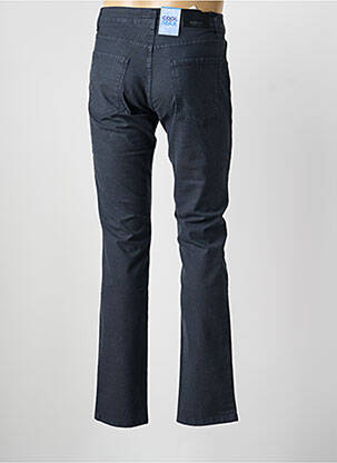 Pantalon slim tissage popeline taille normale noir LCDN homme