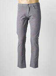 Pantalon slim stretch taille normale gris LCDN homme