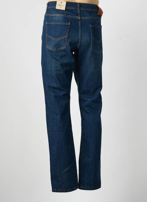 Jeans coupe droite tissage brut taille normale bleu MCLASSICS homme