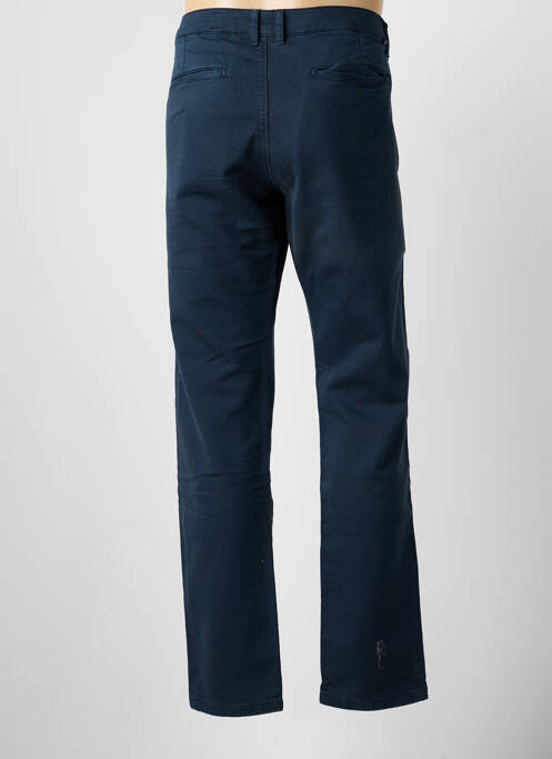 Pantalon chino stretch taille normale bleu LE TEMPS DES CERISES homme