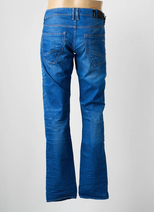 Jeans coupe droite tissage brut taille normale bleu LE TEMPS DES CERISES homme