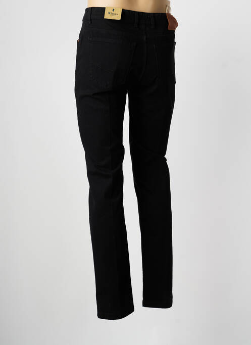 Jeans coupe slim tissage brut taille normale noir MCLASSICS homme