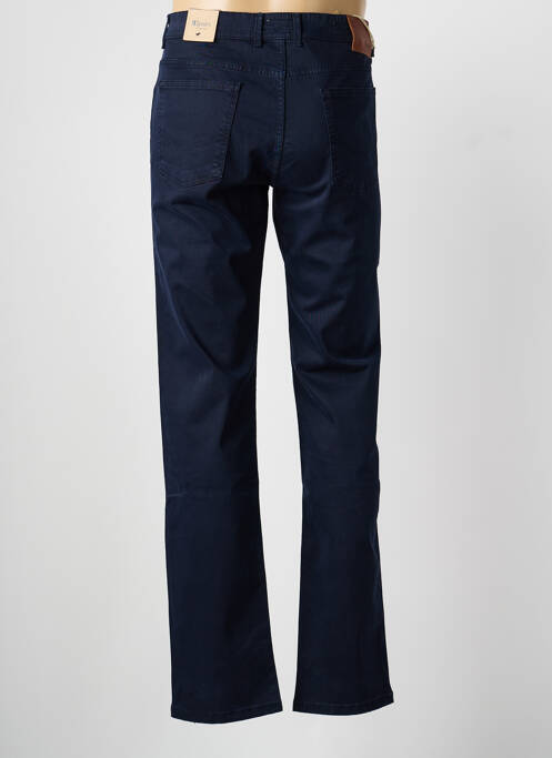 Jeans coupe droite tissage brut taille normale bleu MCLASSICS homme